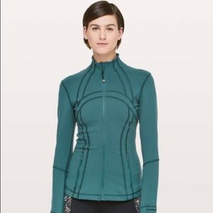 Lululemon define jacket size 4 dark green
